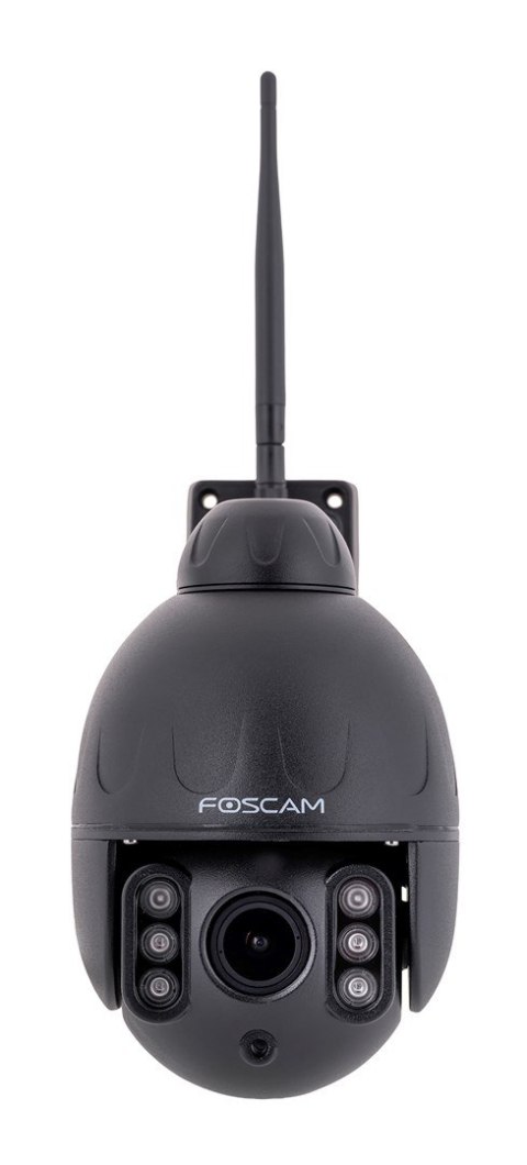 Kamera IP obrotowa Foscam SD4 WiFi 4MP, czarna