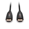 Kabel HDMI hybrydowy światłowodowy Lindy 15m