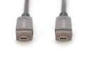 Kabel hybrydowy AOC HDMI 2.0 Premium High Speed Ethernet 4K60Hz UHD HDMI D/A HDMI D/A M/M czarny 15m