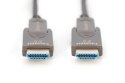 Kabel hybrydowy AOC HDMI 2.0 Premium High Speed Ethernet 4K60Hz UHD HDMI D/A HDMI D/A M/M czarny 30m