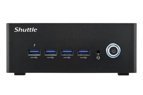 Shuttle Nano PC NT10H5, Intel Core Ultra 5 125H, grafika Intel Arc, 2xHDMI, 2xUSB 4.0 (DP), 2x2.5Gbit LAN, w tym VESA 24/7 praca