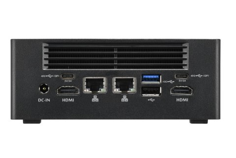 Shuttle Nano PC NT10H5, Intel Core Ultra 5 125H, grafika Intel Arc, 2xHDMI, 2xUSB 4.0 (DP), 2x2.5Gbit LAN, w tym VESA 24/7 praca