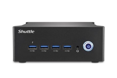 Shuttle Nano PC NT10H5, Intel Core Ultra 5 125H, grafika Intel Arc, 2xHDMI, 2xUSB 4.0 (DP), 2x2.5Gbit LAN, w tym VESA 24/7 praca