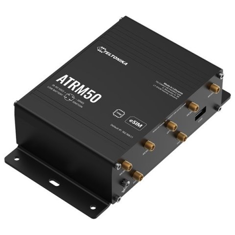 Teltonika ATRM50 | Router 5G | 4x M12 GbE, WiFi 5, Dual SIM, eSIM, GPS