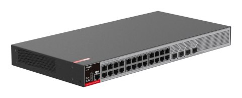 Ruijie Networks RG-S2915-24GT4MS-P-L łącza sieciowe Gigabit Ethernet (10/100/1000) Obsługa PoE 1U Szary