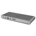 Lindy 43349 stacja dokująca Przewodowa USB 3.2 Gen 1 (3.1 Gen 1) Type-C Srebrny