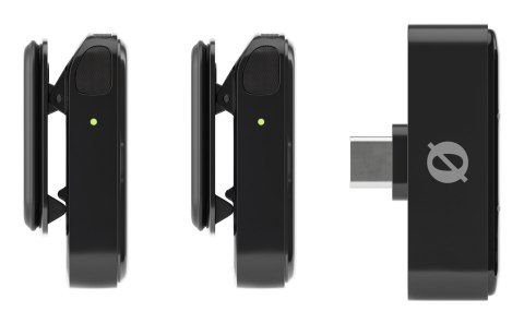 RODE Wireless Micro - 2-kanałowy cyfrowy system bezprzewodowy (USB-C, Czarny)