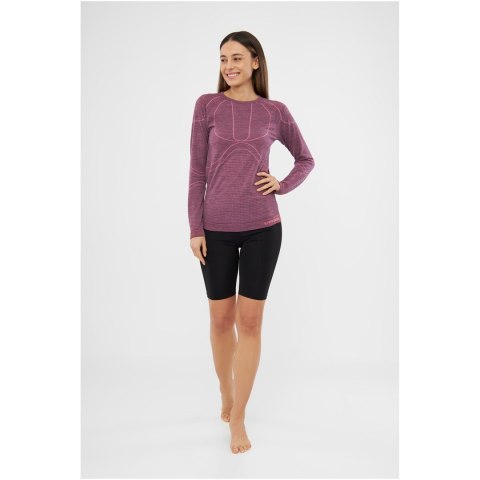 Koszulka termoaktywna damska z długim rękawem VIKING Lana Pro Merino rozmiar S, różowa