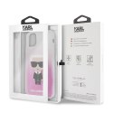 Karl Lagerfeld KLHCN65TRDFKPI iPhone 11 Pro Max różowy/pink Gradient Ikonik Karl