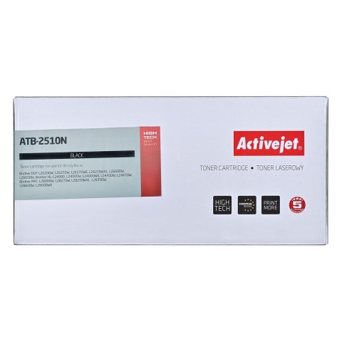 Activejet ATB-2510N Toner (zamiennik Brother TN2510; Supreme; 1200 stron; czarny)