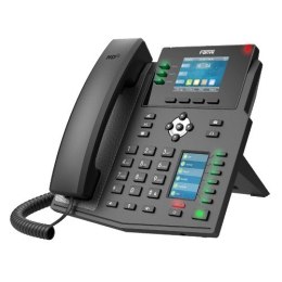 Telefon VoIP Fanvil X4U Czarny z 12 liniami LCD i Wi-Fi