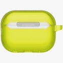 Etui UNIQ Glase Pro do AirPods Pro 3 Lock Case żółty