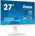 Iiyama ProLite XUB2792QSU-W6 monitor komputerowy 68,6 cm (27") 2560 x 1440 px Wide Quad HD LED Biały