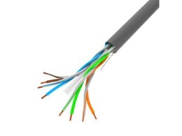 Lanberg LCU6-11CU-0100-S kabel sieciowy Szary 100 m Cat6 U/UTP