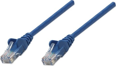 INTELLINET NETWORK SOLUTIONS Patch Cord RJ45, kat. 5e UTP, 15m Niebieski, 100% Miedź 15 Sieciowy