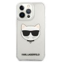 Karl Lagerfeld KLHCP13XCTR iPhone 13 Pro Max 6,7" hardcase transparent Choupette Head