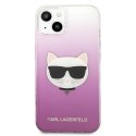 Karl Lagerfeld KLHCP13SCTRP iPhone 13 mini 5,4" hardcase różowy/pink Choupette Head