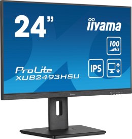 Monitor LED Iiyama ProLite XUB2493HSU-B7 - 24 - Płaski ekran - 60,5 cm