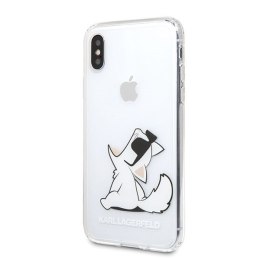 Karl Lagerfeld KLHCPXCFNRC iPhone X/Xs hardcase transparent Choupette Fun