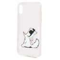 Karl Lagerfeld KLHCPXCFNRC iPhone X/Xs hardcase transparent Choupette Fun