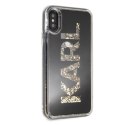 Karl Lagerfeld KLHCPXKAGBK iPhone X/Xs czarny/black Karl logo Glitter