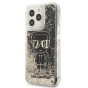 Karl Lagerfeld KLHCP13XLGGKBK iPhone 13 Pro Max 6,7" czarny/black hardcase Liquid Glitter Gatsby