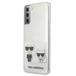 Karl Lagerfeld KLHCS21MCKTR S21+ G996 hardcase Transparent Karl & Choupette