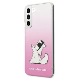 Karl Lagerfeld KLHCS22MCFNRCPI S22+ S906 hardcase różowy/pink Choupette Eat