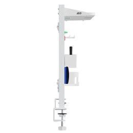 ERGO OFFICE PRZEGRODA BIURKOWA / ORGANIZER, MAX. OBCIĄŻENIE 10KG, BIAŁA TABLICA, SZEROKOŚĆ 1116MM, BIAŁA ER-301 W