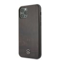 Mercedes MEHCN65VWOBR iPhone 11 Pro Max hard case brązowy/brown Wood Line Rosewood