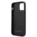 Mercedes MEHCP12SLSSBK iPhone 12 mini 5,4" czarny/black hardcase Strap Line