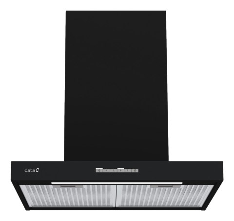 Kaptur CATA SYGMA 6010 BK, Montaż na ścianie, Klasa efektywności energetycznej A, Szerokość 90 cm, 802 m3/h, Elektroniczny, DOPR