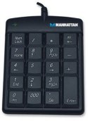 Klawiatura Przewodowa MANHATTAN Numeric Keypad USB Czarny