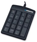 Klawiatura Przewodowa MANHATTAN Numeric Keypad USB Czarny