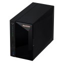 NAS Asustor AS3302T v2; Tower; 2x (3.5" SATA HDD/ 2.5" SSD); Realtek RTD1619B, 2GB DDR4, 1x 2.5GbE, 3x USB 3.2