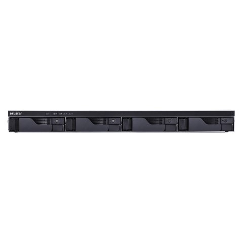 NAS Asustor Lockerstor 4RD AS6504RD, 1U rack, 4x (3.5" SATA HDD/ 2.5" SSD), Intel ATOM C3538, 8GB DDR4 SODIMM (Max.128GB), 1GbE 