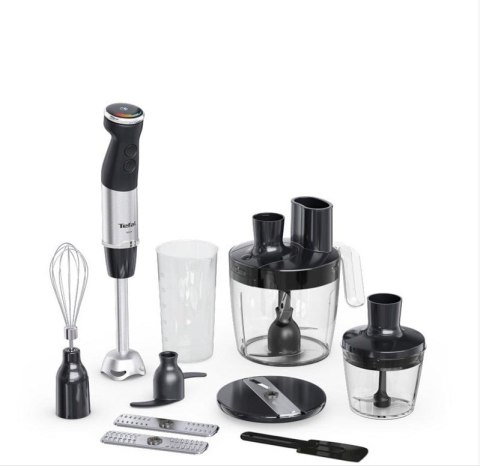 Tefal Quickchef+ HB67G830 blender 0,8 l Blender immersyjny 1000 W Czarny, Stal nierdzewna