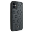 Mercedes MEHCP12SMULNA iPhone 12 mini 5,4" niebieski/blue hardcase Wave Line