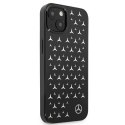 Mercedes MEHCP13SESPBK iPhone 13 mini 5,4" czarny/black hardcase Silver Stars Pattern