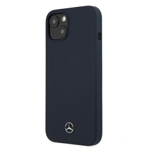 Mercedes MEHCP13SSILNA iPhone 13 mini 5,4" granatowy/navy hardcase Silicone Line