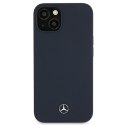 Mercedes MEHCP13SSILNA iPhone 13 mini 5,4" granatowy/navy hardcase Silicone Line