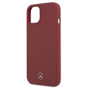 Mercedes MEHCP13SSILRE iPhone 13 mini 5,4" czerwony/red hardcase Silicone Line