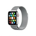 Mercury pasek Mesh Apple Watch 44/45mm srebrny/silver