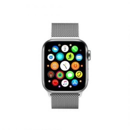 Mercury pasek Mesh Apple Watch 44/45mm srebrny/silver