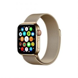 Mercury pasek Mesh Apple Watch 44/45mm złoty/gold