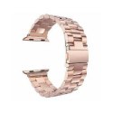 Mercury pasek Metal Apple Watch 44/45mm różowo złoty/pink gold