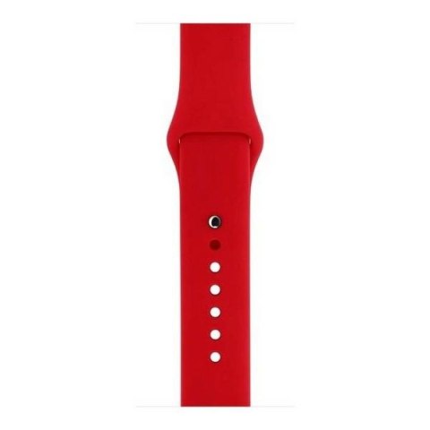 Mercury pasek Silicon Apple Watch 44/45 mm czerwony/red