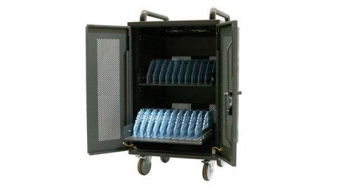 Avtek International Avtek Charging Cart 20 Przenośna szafa do zarządzania urządzeniami Czarny