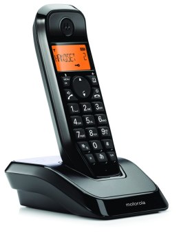 Motorola Digital Cordless Telephone | S1201B | Built-in display | Black
