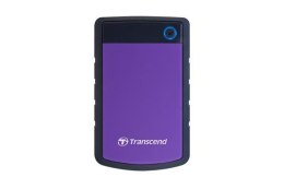 Dysk zewnętrzny HDD TRANSCEND StoreJet 25H3 (4TB /Czarno-fioletowy )